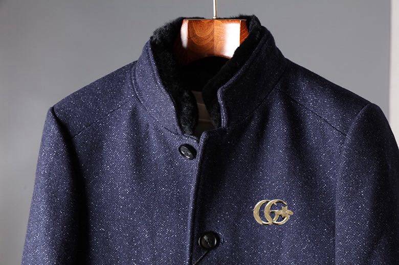 GUCCI グッチ テーラードジャケット オーバーサイズ ビッグシルエット メンズ ブラック - 画像 3