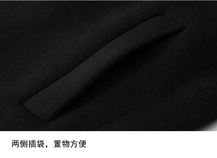 CAULICUS カウリクス テーラードジャケット オーバーサイズ ビッグシルエット ダブルブレスト ブラック メンズ - 画像 5