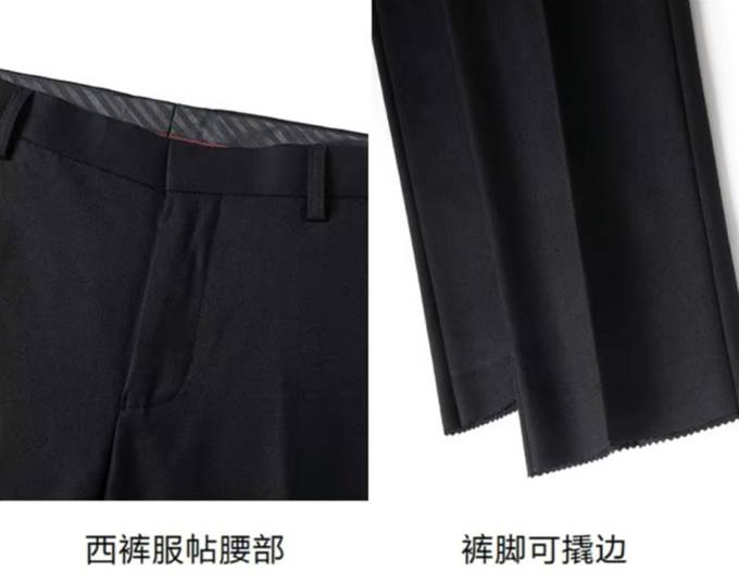テーラードジャケット セットアップ オーバーサイズ ビッグシルエット メンズ ブラック - 画像 7