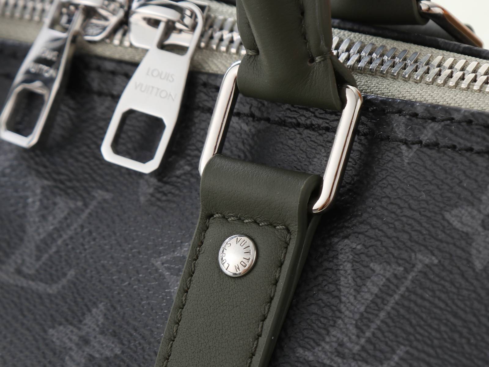 ルイヴィトン LOUIS VUITTON Keepall Bandoulière 35 モノグラムエクリプス ブラック - 画像 5