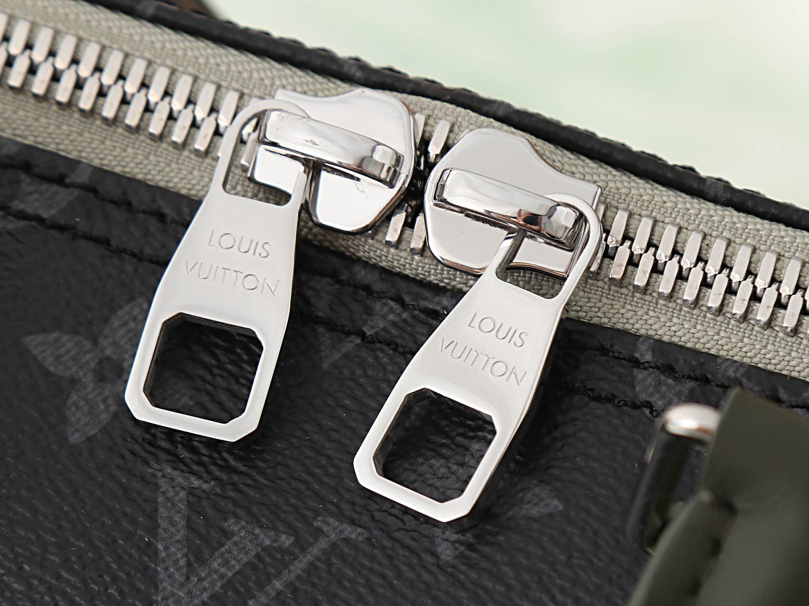 ルイヴィトン LOUIS VUITTON Keepall Bandoulière 35 モノグラムエクリプス ブラック - 画像 10