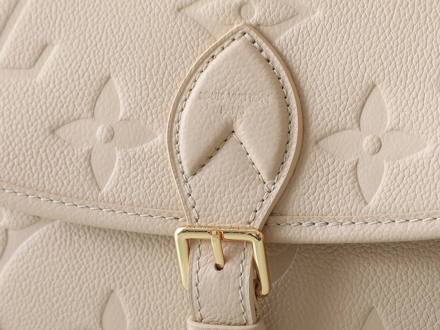 LOUIS VUITTON ルイヴィトン モノグラム クラッチ M13231 沙色 M46386 レザー 手提バッグ シ - 画像 7