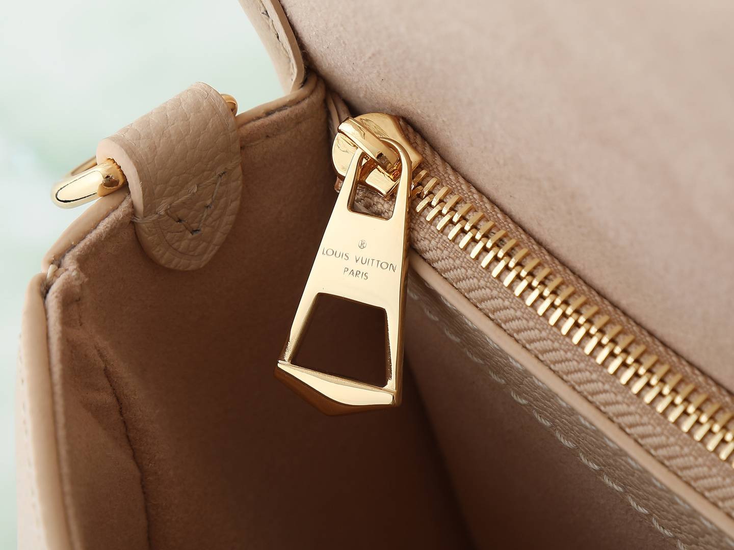 LOUIS VUITTON ルイヴィトン モノグラム クラッチ M13231 沙色 M46386 レザー 手提バッグ シ - 画像 10