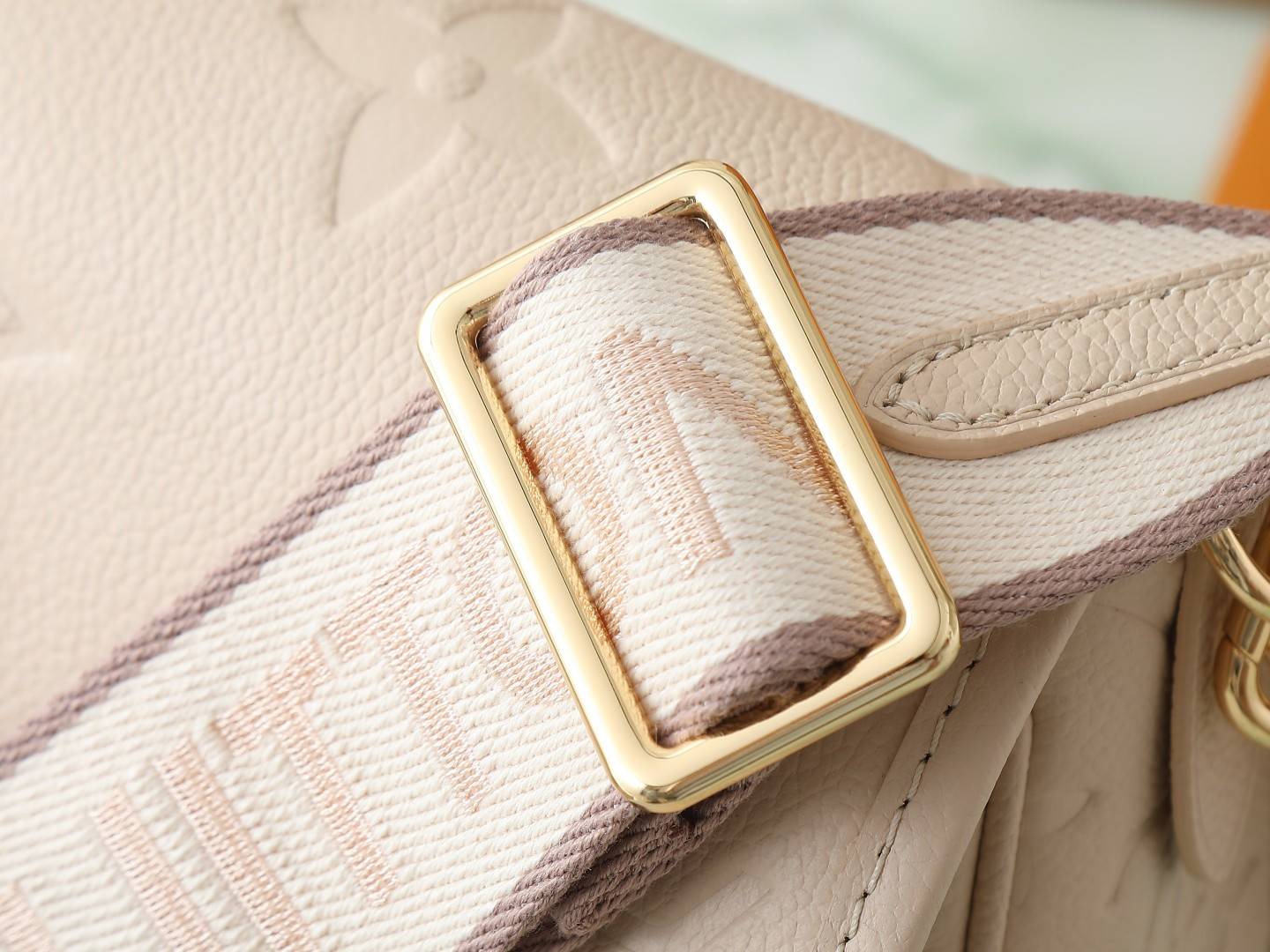 LOUIS VUITTON ルイヴィトン モノグラム クラッチ M13231 沙色 M46386 レザー 手提バッグ シ - 画像 12