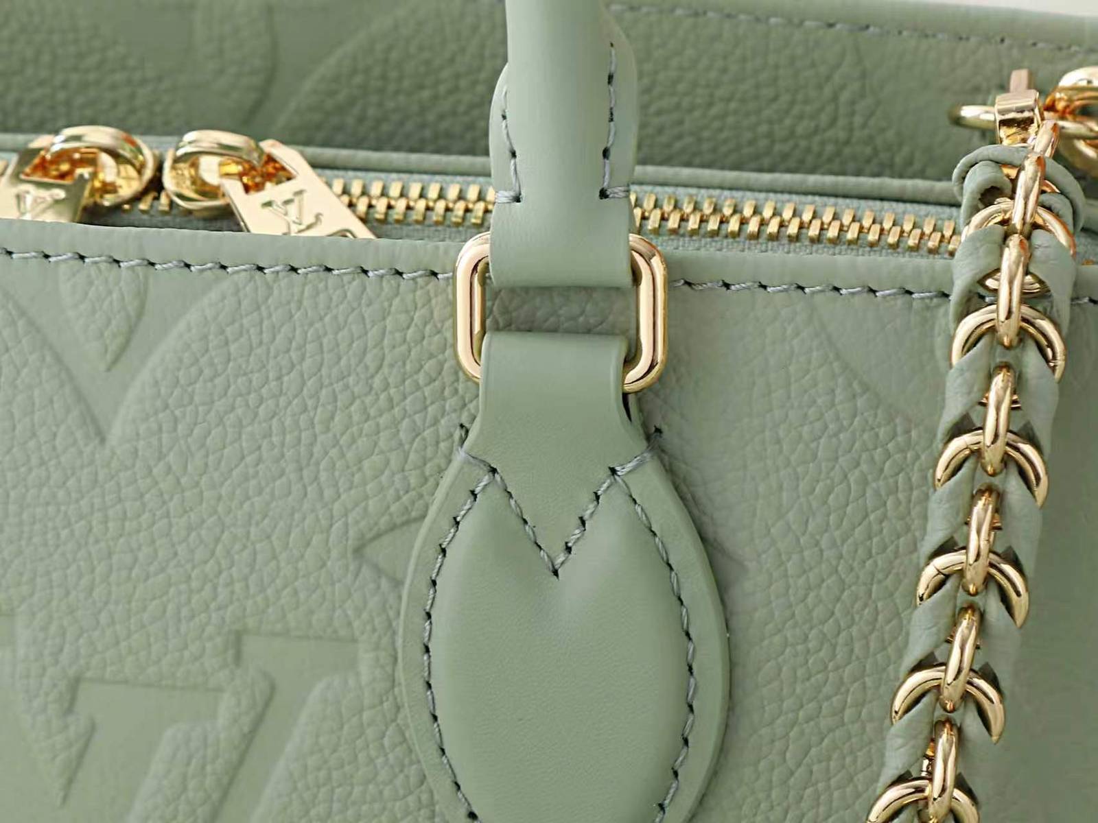 LOUIS VUITTON ルイヴィトン M2a337 本物風 オンザゴー 小型ハンドバッグ モノグラムエンプレンテ シ - 画像 6