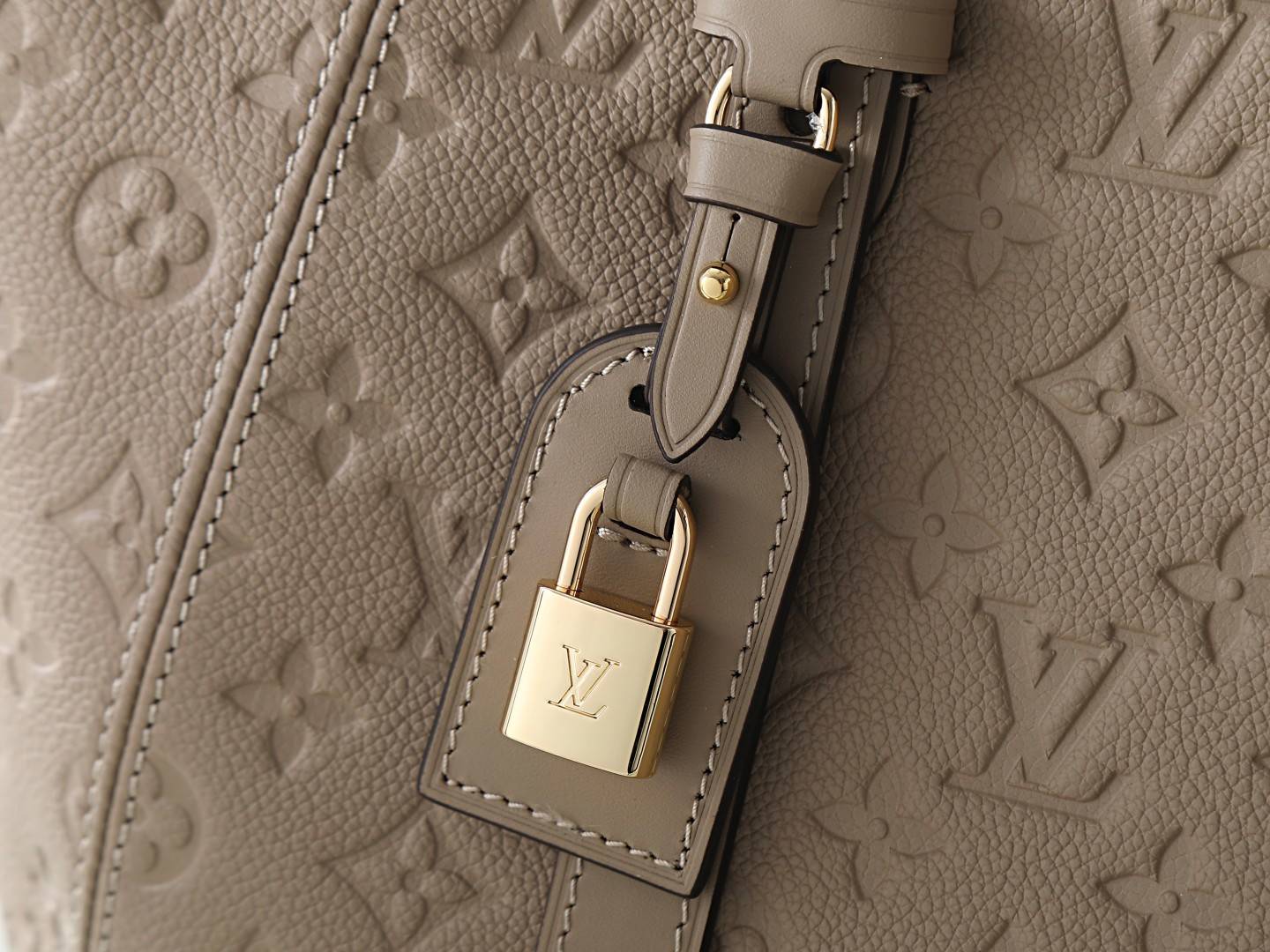 LOUIS VUITTON ルイヴィトン M25889 グレー 全皮圧花 トートバッグ ショルダーバッグ ハンドバッグ - 画像 6