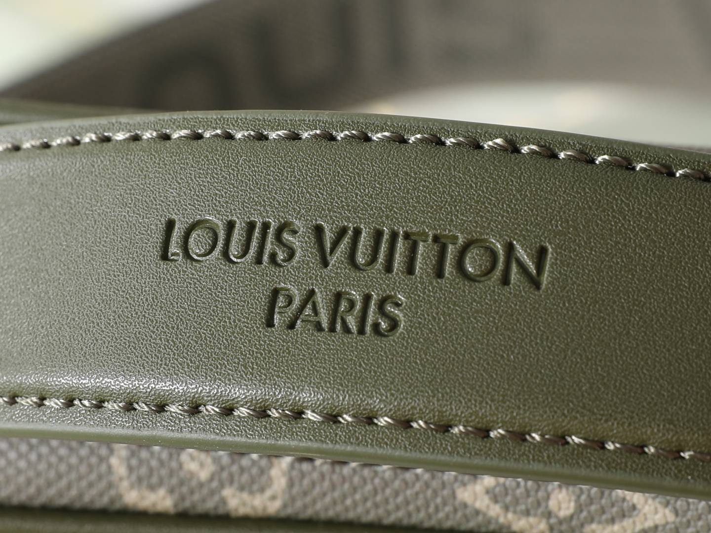 Louis Vuitton ルイヴィトン M27095 モノグラム サンプル ショルダーバッグ メンズ ブラック ブラウ - 画像 5