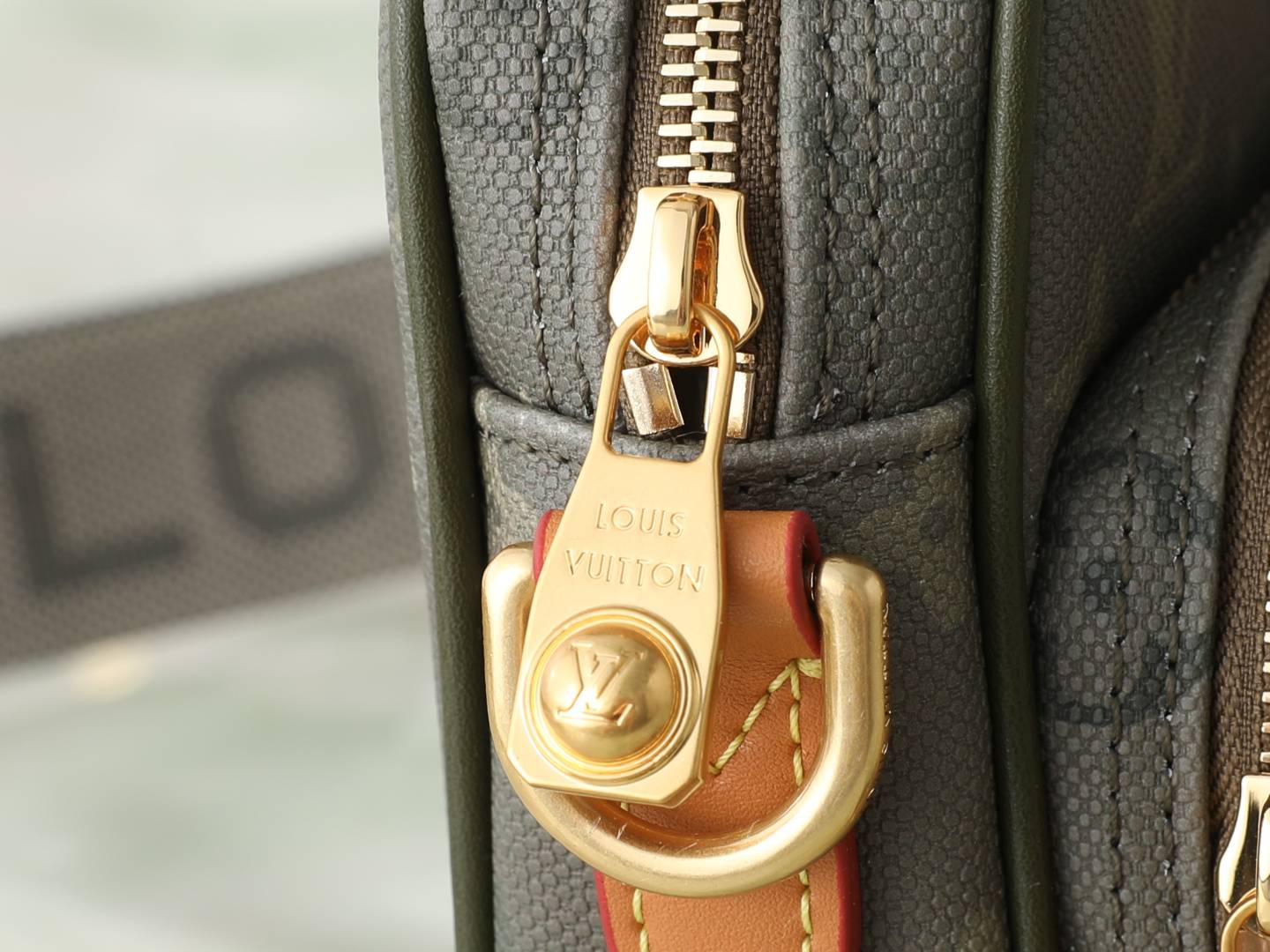 Louis Vuitton ルイヴィトン M27095 モノグラム サンプル ショルダーバッグ メンズ ブラック ブラウ - 画像 6