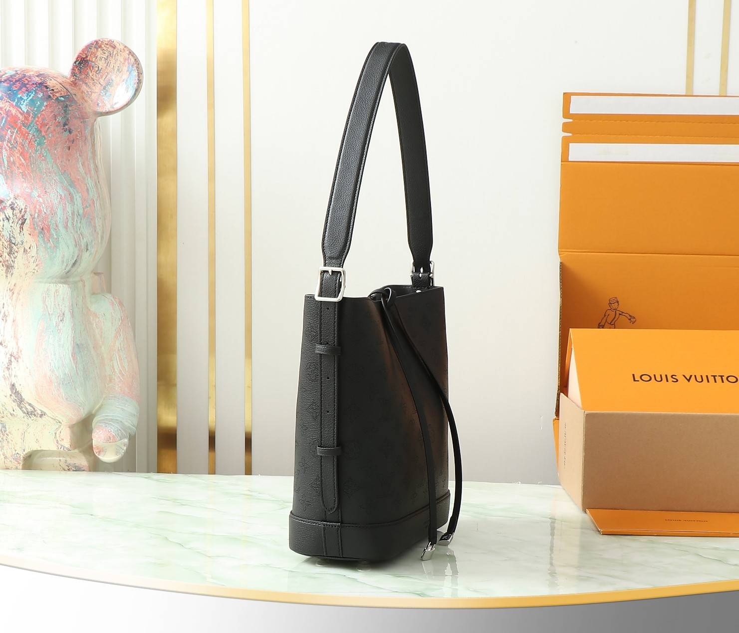 LOUIS VUITTON ルイヴィトン M12139 ブラック ハンドバッグ ショルダーバッグ トートバッグ カラー - 画像 2