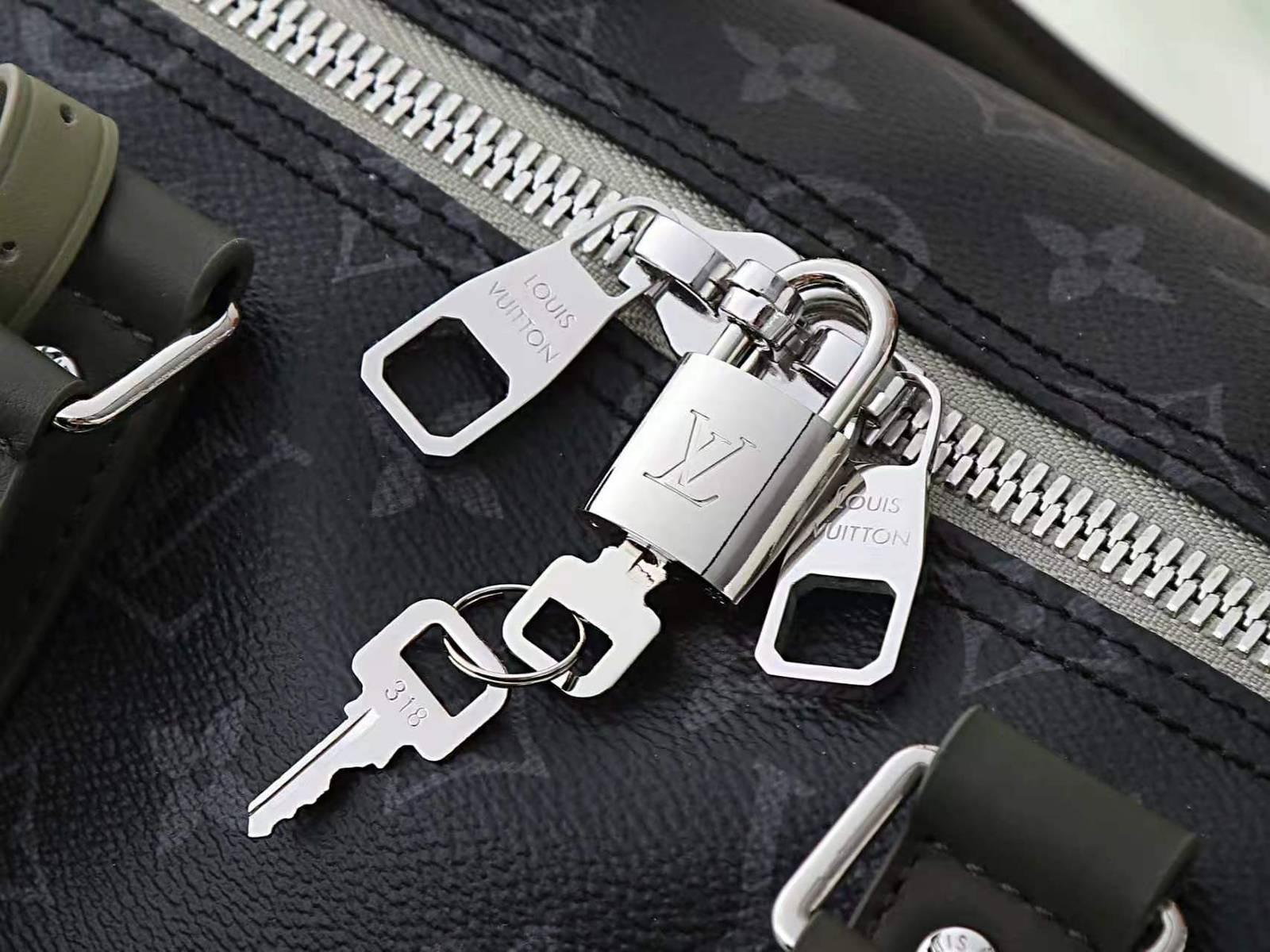 LOUIS VUITTON ルイヴィトン M28837 本款 Keepall Bandoulière 45 旅行袋 モノ - 画像 6