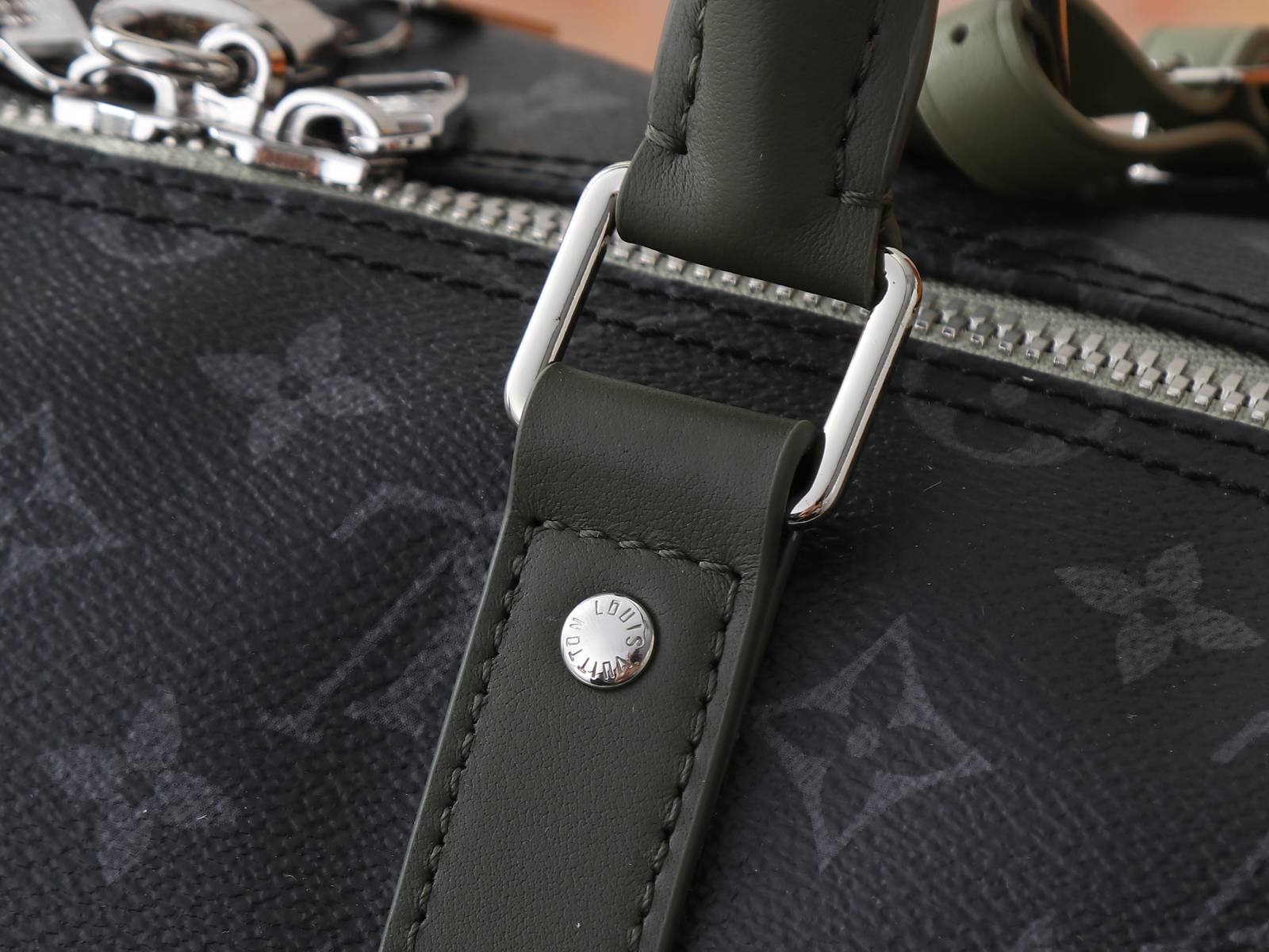 LOUIS VUITTON ルイヴィトン M28837 本款 Keepall Bandoulière 45 旅行袋 モノ - 画像 7