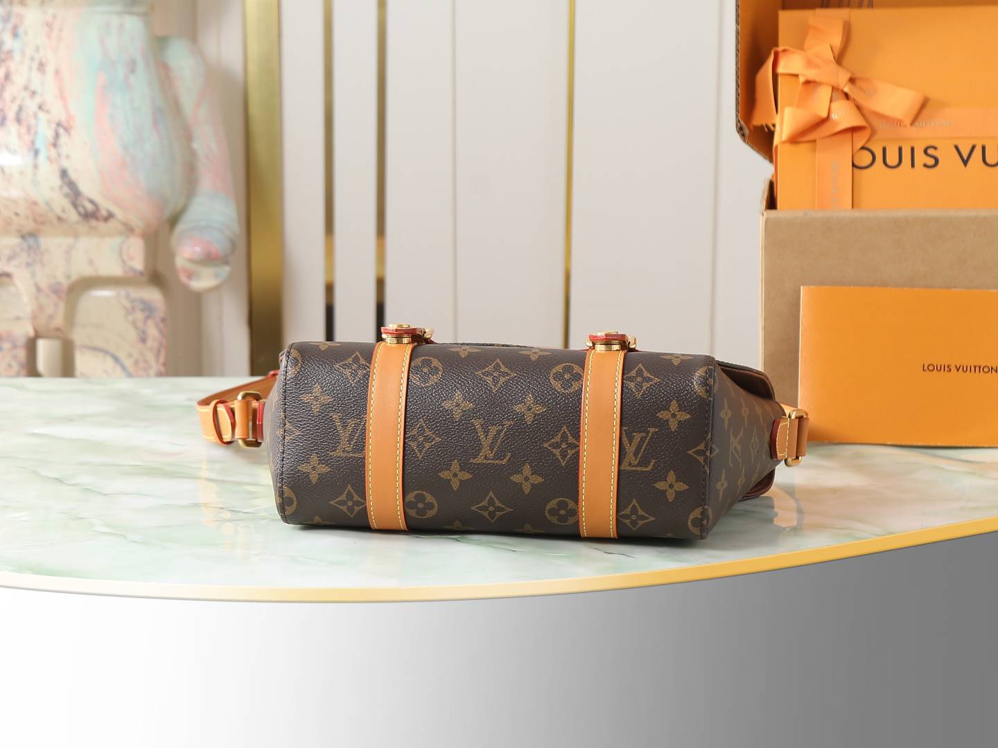 LOUIS VUITTON ルイヴィトン M28115 モノグラム ショルダーバッグ メンズ レトロ バッグ ミニ チェ - 画像 4