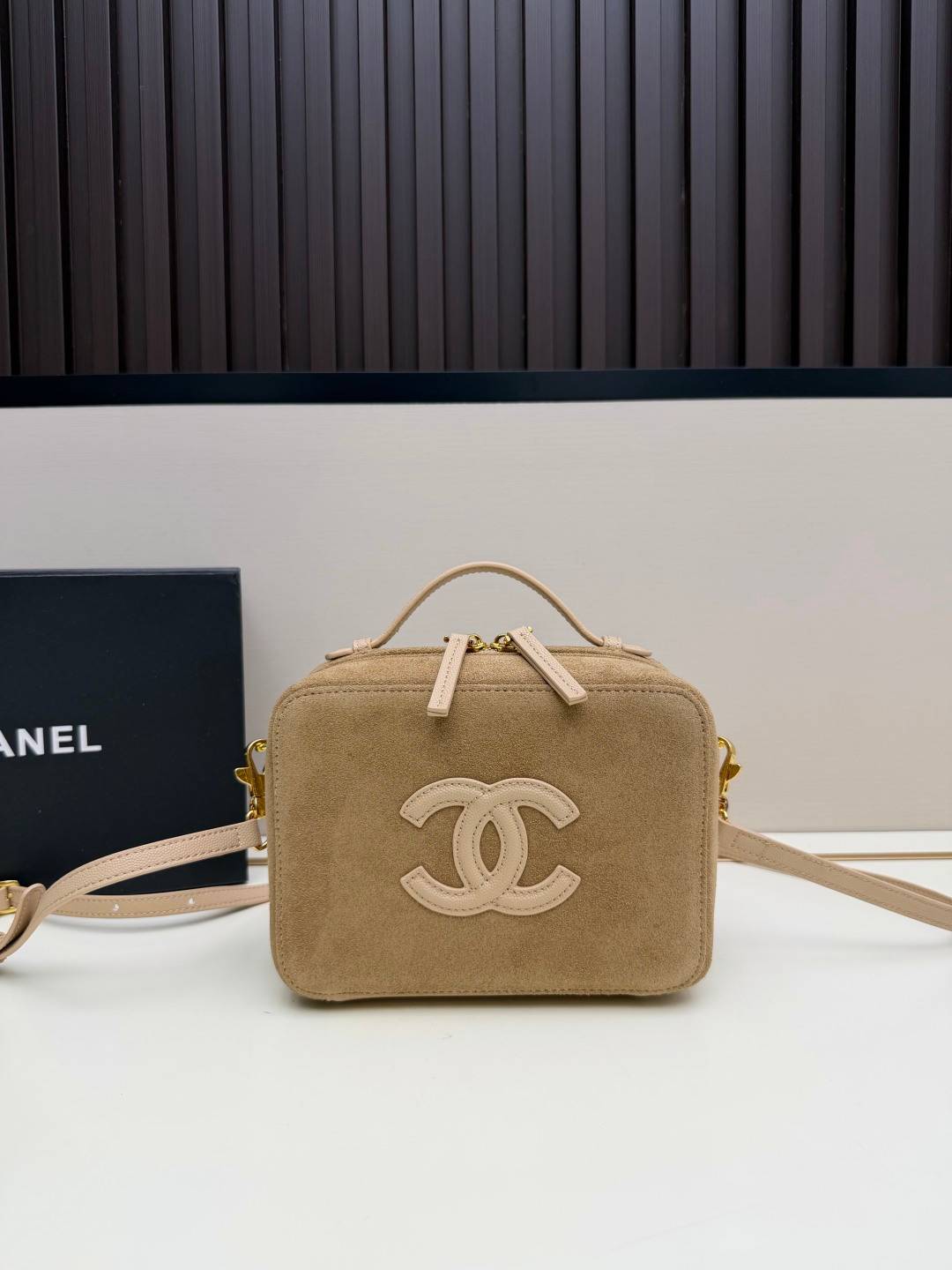 シャネル CHANEL マトラッセ チェーンショルダーバッグ キャビアスキン ブラック ホワイト バイカラー ゴールド金 - 画像 14
