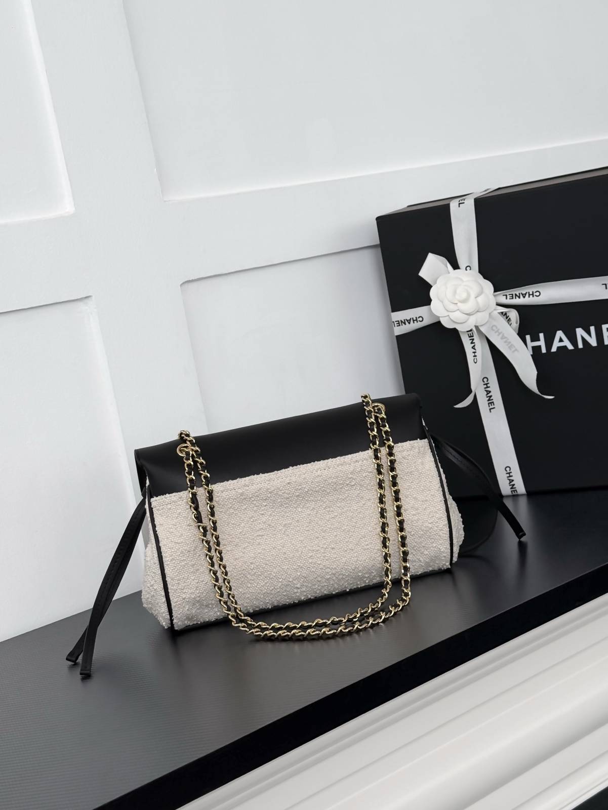 シャネル CHANEL AS6427 マトラッセ チェーンショルダーバッグ キャビアスキン ブラック ゴールド金具 2W - 画像 20
