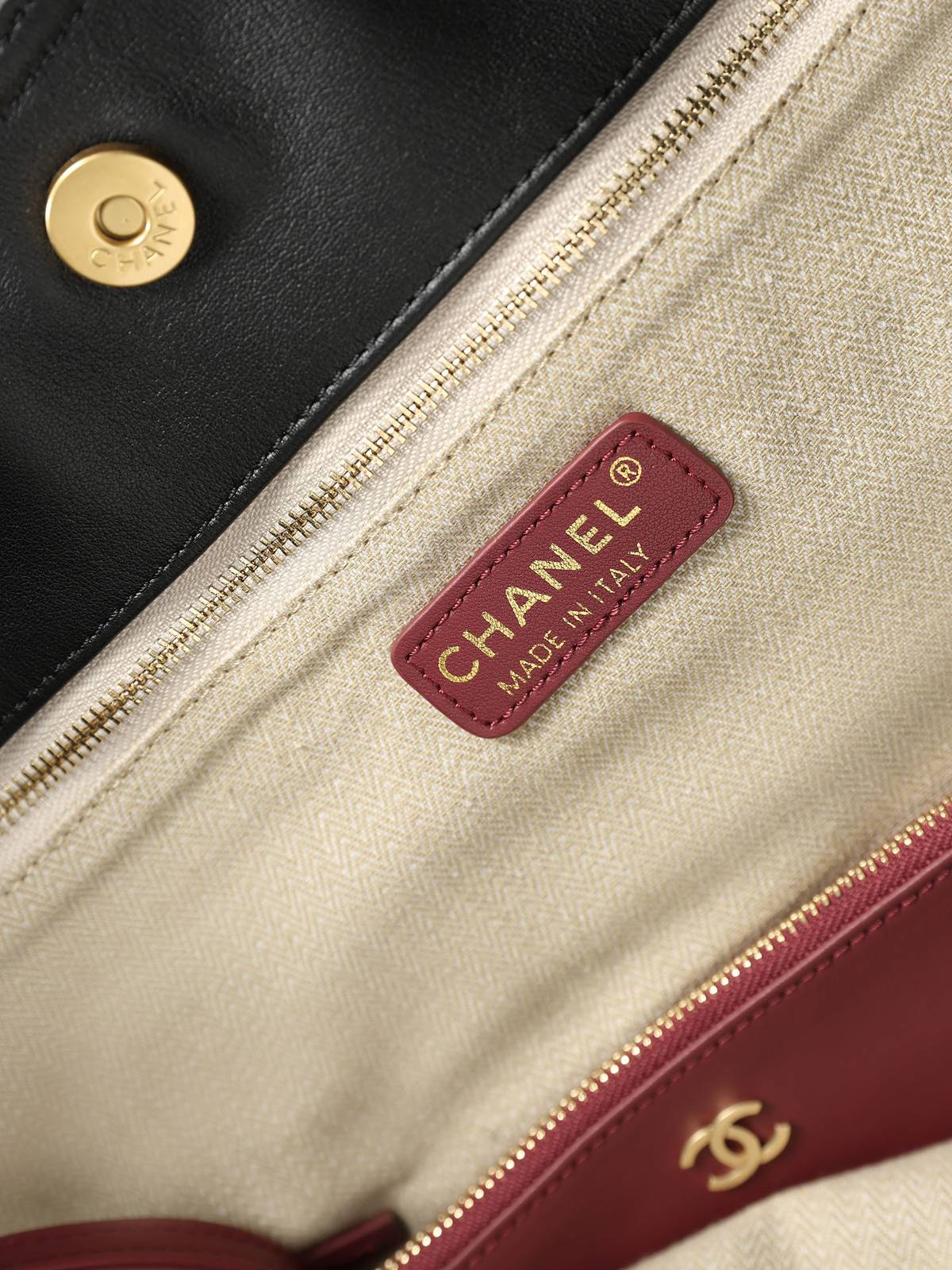 シャネル CHANEL マトラッセ チェーンショルダーバッグ キャビアスキン ブラック ゴールド金具 レディース - 画像 3