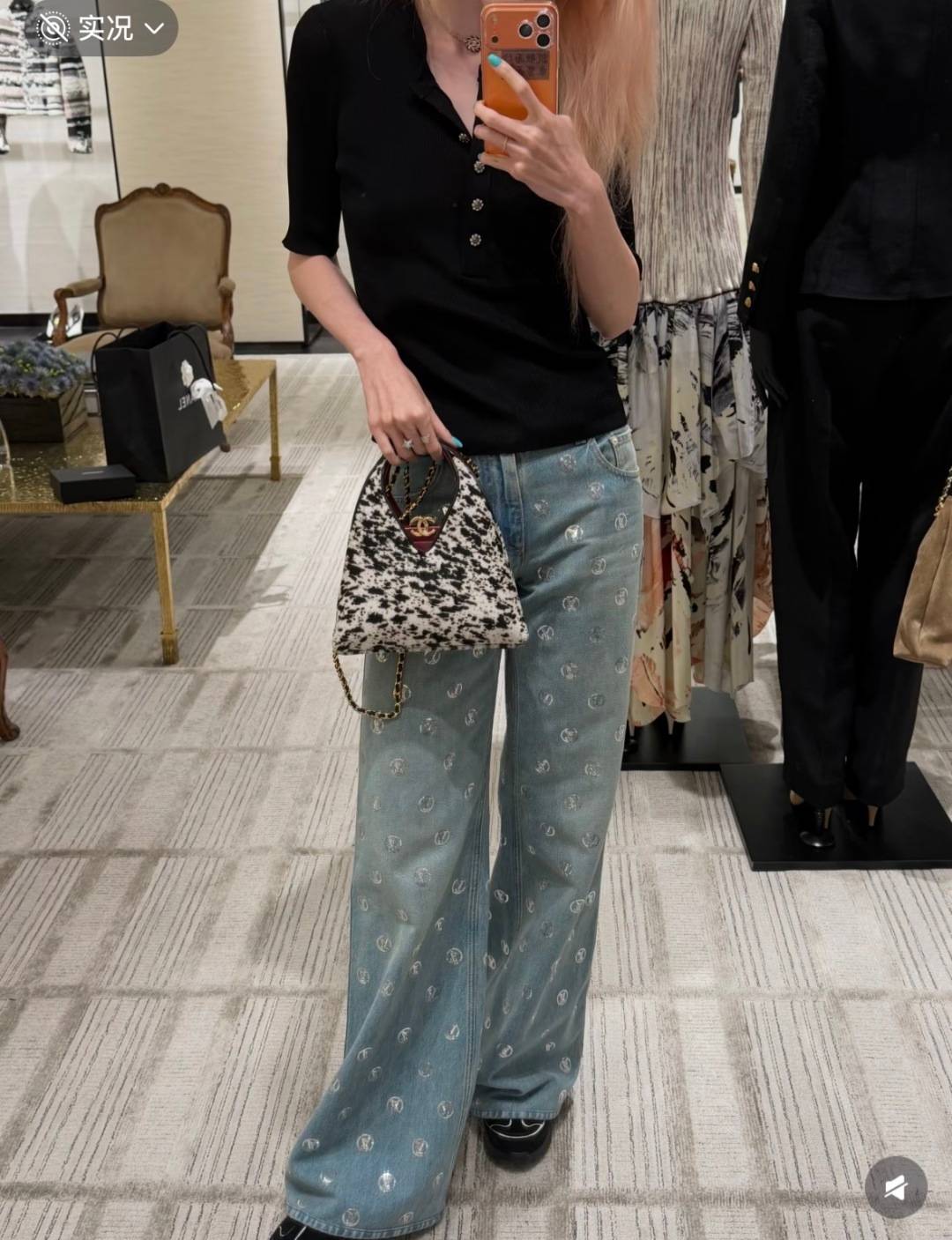 シャネル CHANEL マトラッセ ボルドー裏地 ラムスキン チェーンショルダーバッグ レディース ブラック ホワイト - 画像 4