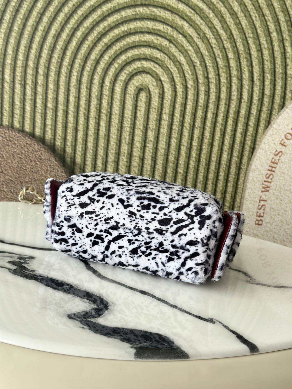 シャネル CHANEL AS5631 マトラッセ バニティバッグ ブラックゴールド金具 ラムスキン ミニバッグ レディー - 画像 6