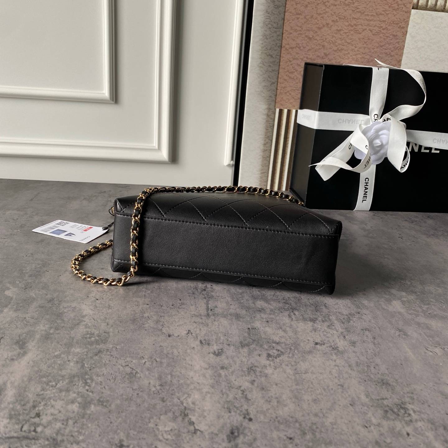 シャネル CHANEL AS6392 マトラッセ ラムスキン ホーボーバッグ ゴールド金具 ショルダーバッグ レディース - 画像 5