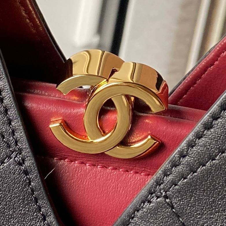 シャネル CHANEL AS6392 マトラッセ ラムスキン ホーボーバッグ ゴールド金具 ショルダーバッグ レディース - 画像 8