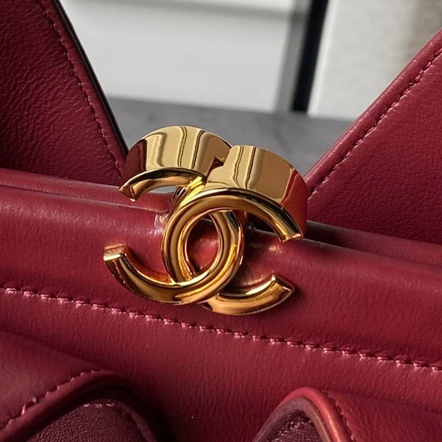 シャネル CHANEL AS6392 マトラッセ ラムスキン ホーボーバッグ ゴールド金具 ショルダーバッグ レディース - 画像 11