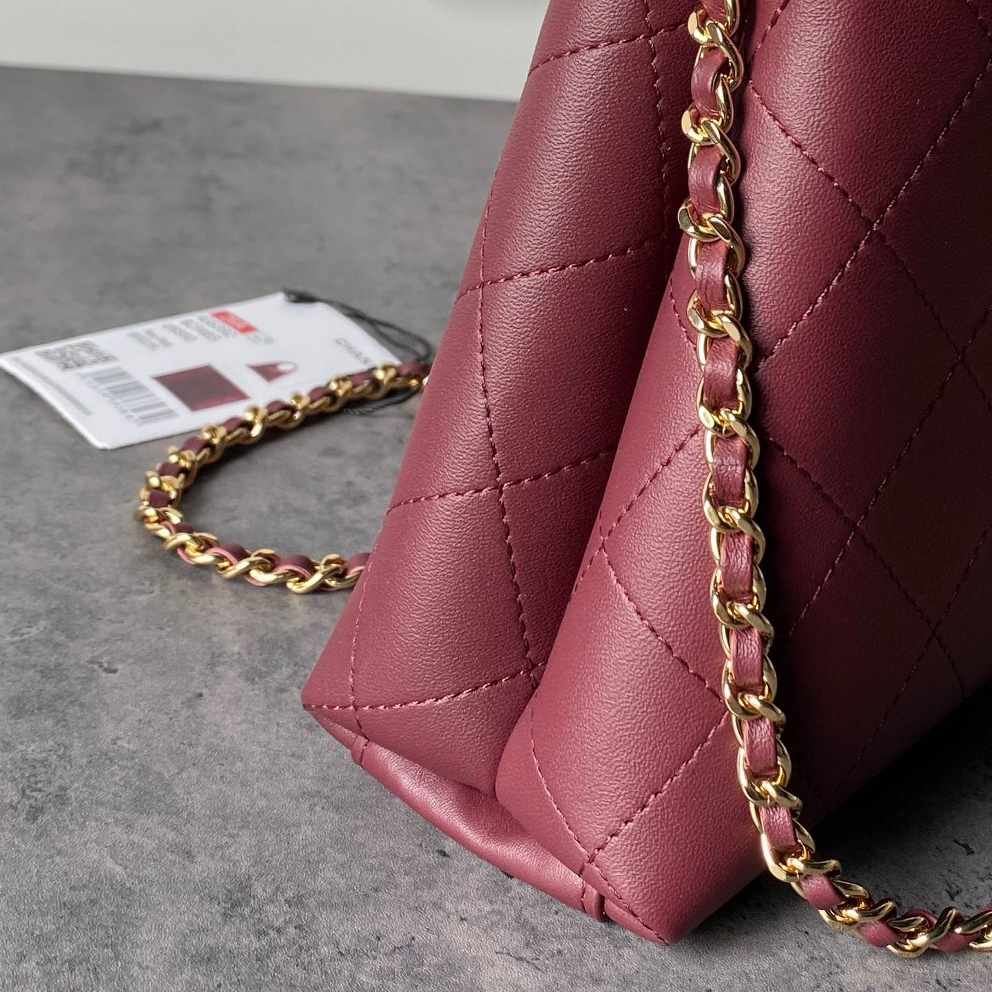シャネル CHANEL AS6392 マトラッセ ラムスキン ホーボーバッグ ゴールド金具 ショルダーバッグ レディース - 画像 15
