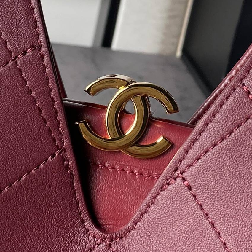 シャネル CHANEL AS6392 マトラッセ ラムスキン ホーボーバッグ ゴールド金具 ショルダーバッグ レディース - 画像 18