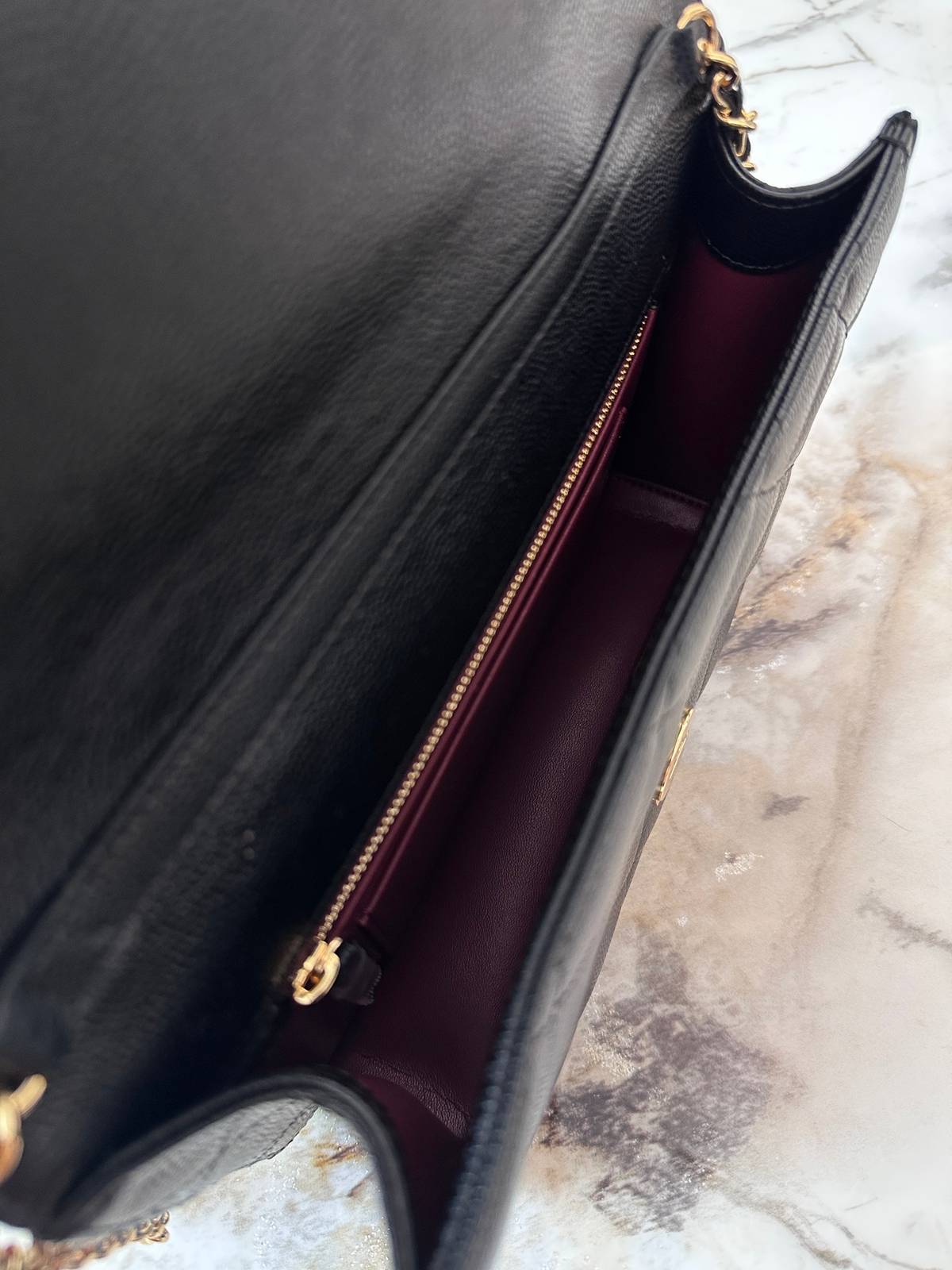 シャネル CHANEL マトラッセ ポシェット フラップバッグ ブラック ゴールド金具 シルバー金具 ターンロック レデ - 画像 4