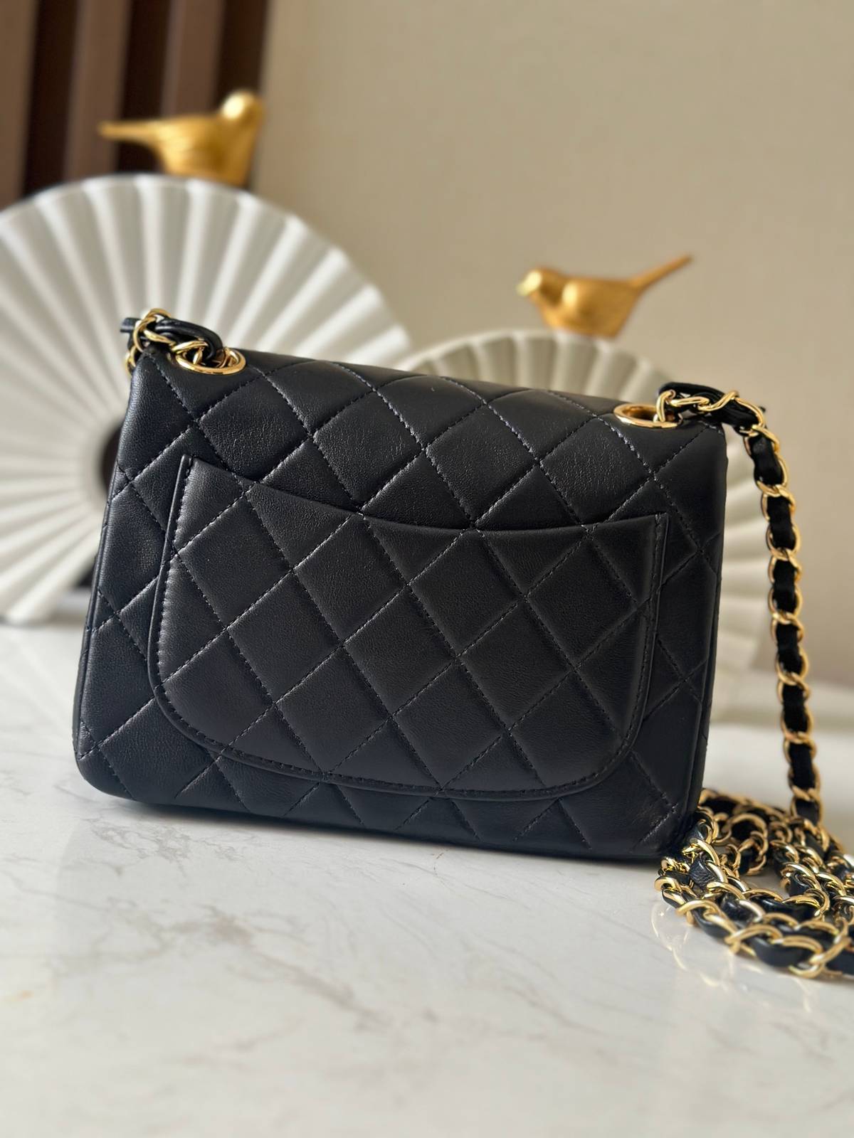 シャネル CHANEL マトラッセ ラムスキン チェーンショルダーバッグ ピンク ゴールド金具 レディース - 画像 7