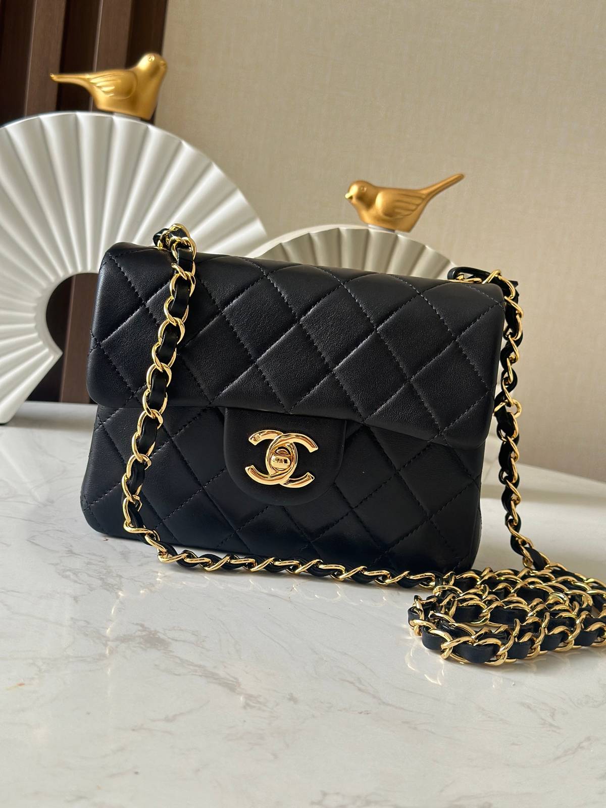 シャネル CHANEL マトラッセ ラムスキン チェーンショルダーバッグ ピンク ゴールド金具 レディース - 画像 10