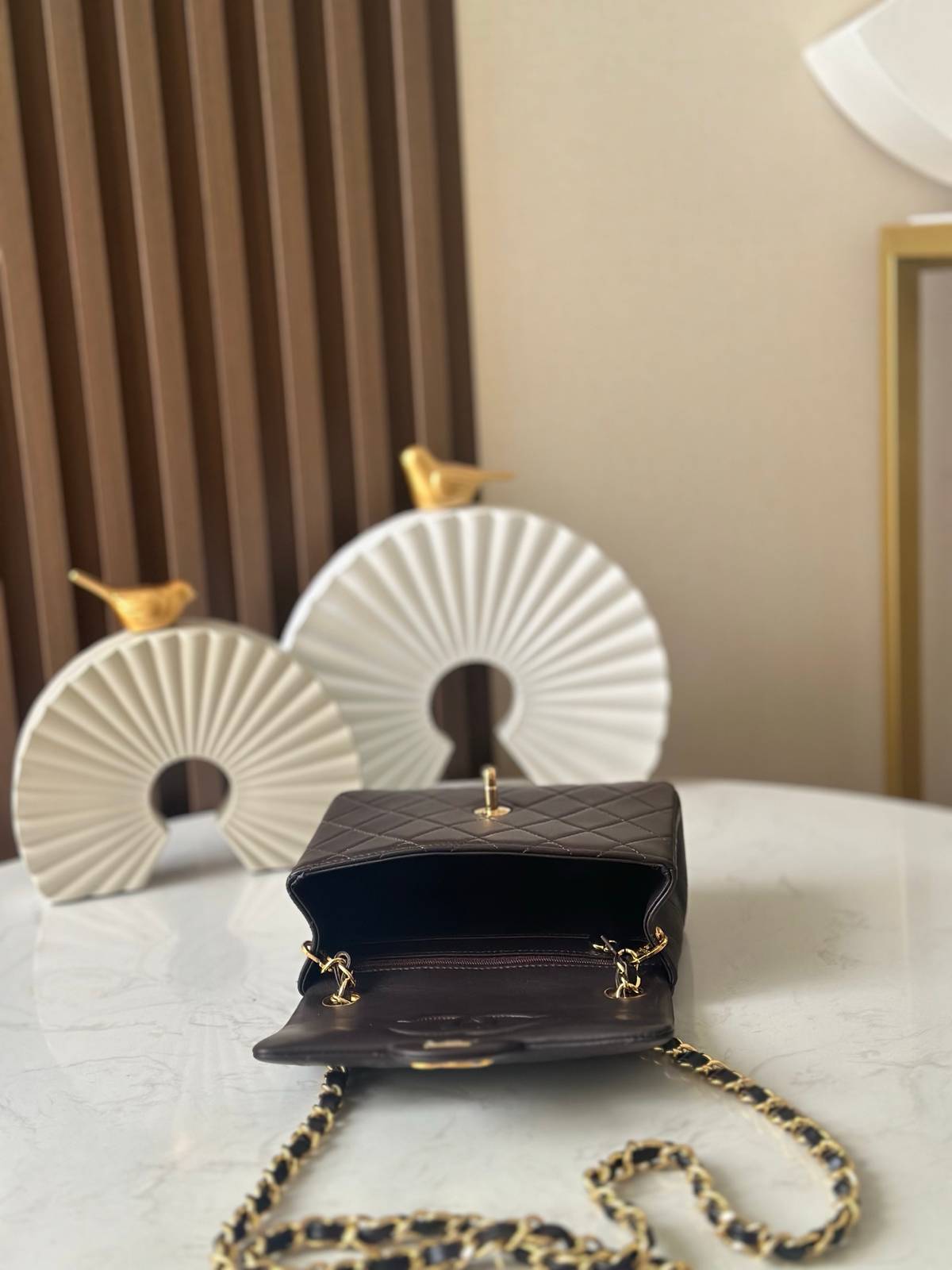 シャネル CHANEL マトラッセ ラムスキン チェーンショルダーバッグ ピンク ゴールド金具 レディース - 画像 14