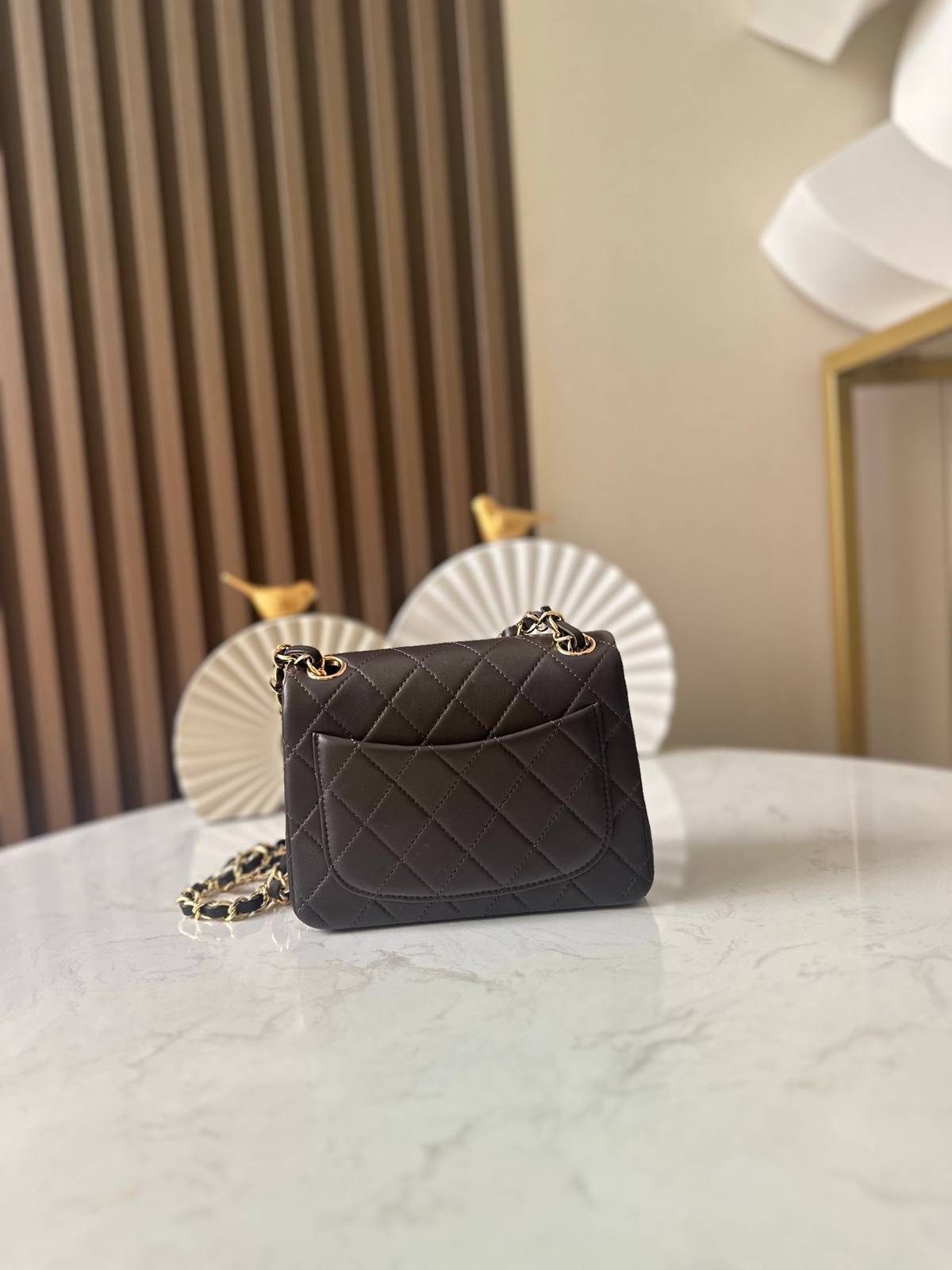 シャネル CHANEL マトラッセ ラムスキン チェーンショルダーバッグ ピンク ゴールド金具 レディース - 画像 16