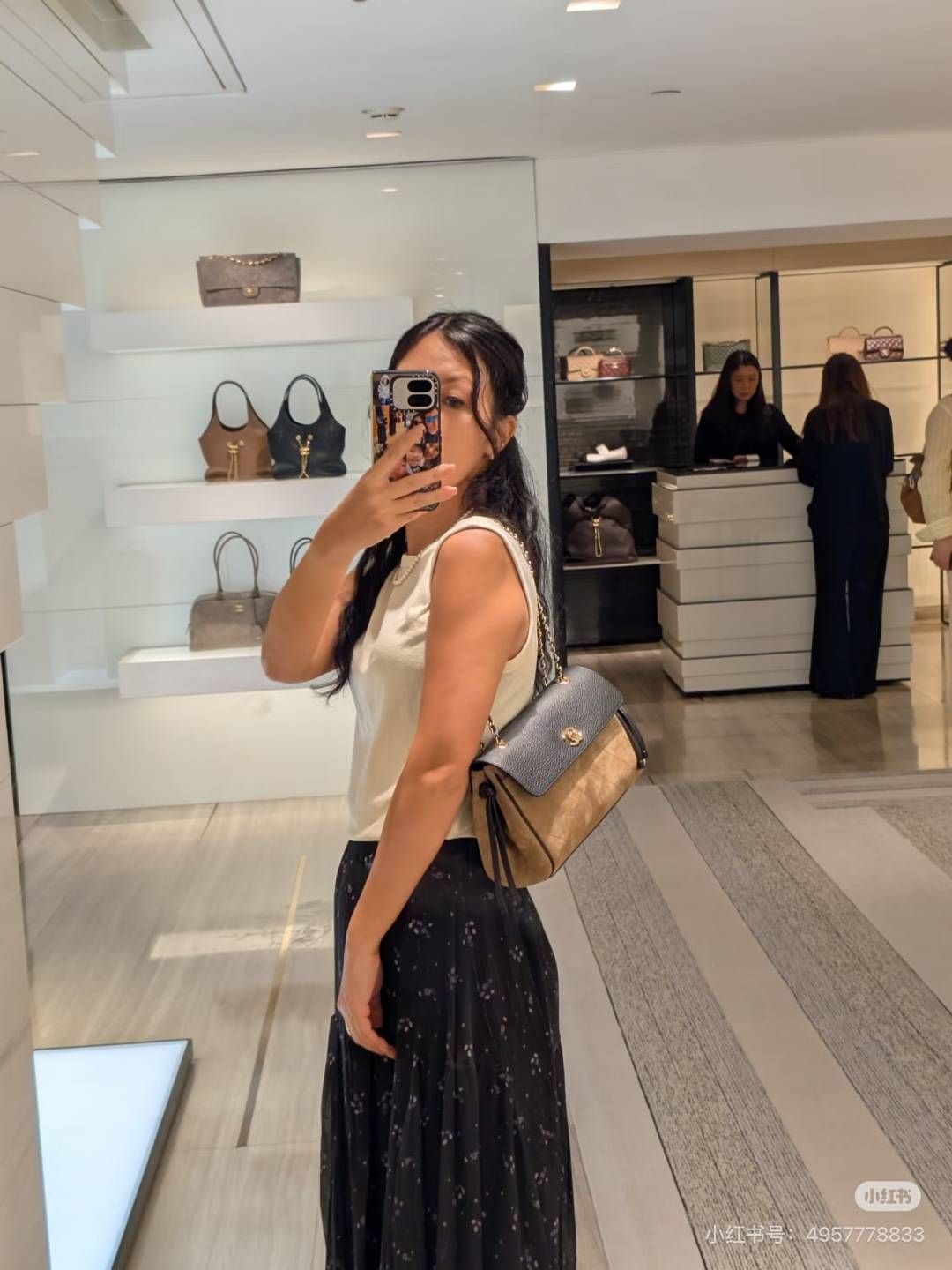 シャネル CHANEL マトラッセ フラップバッグ キャビアスキン ゴールド金具 レザー編み込みチェーン 2WAY ブラ - 画像 5
