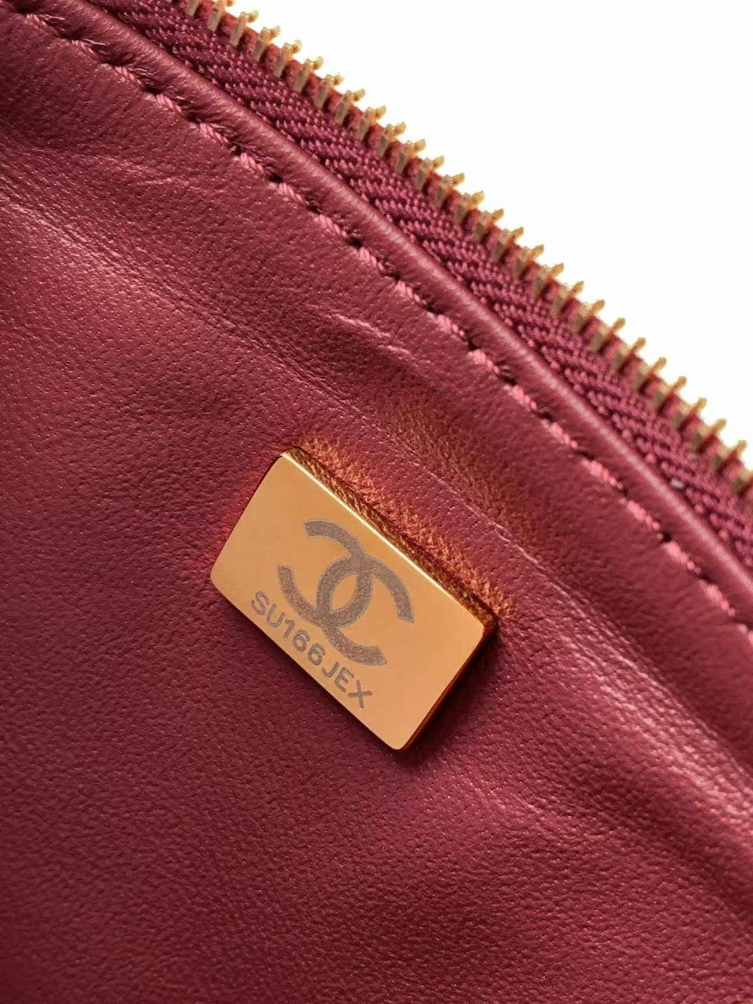 シャネル CHANEL マトラッセ マットキャビアスキン フラップバッグ チェーンショルダーバッグ ゴールド金具 ブラッ - 画像 12