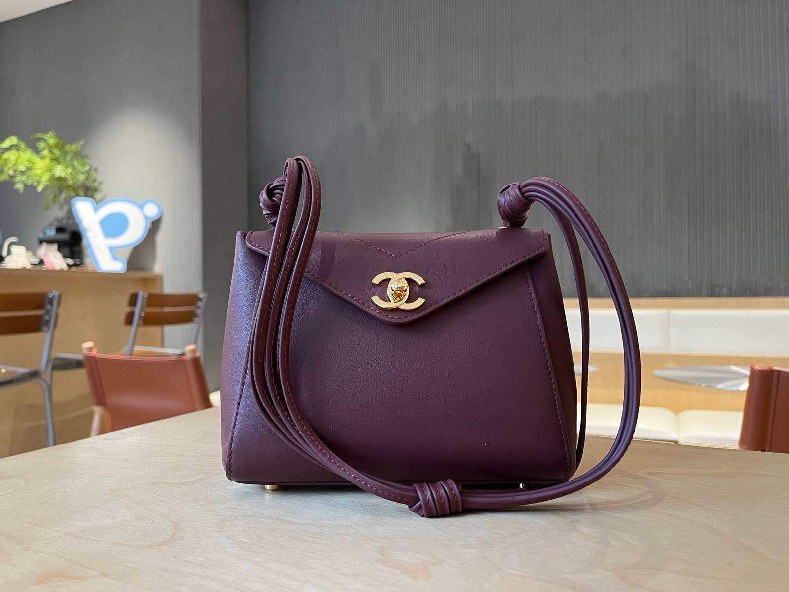 シャネル CHANEL AS6223 マトラッセ フラップバッグ キャビアスキン ゴールド金具 レザー編み込みチェーン - 画像 19