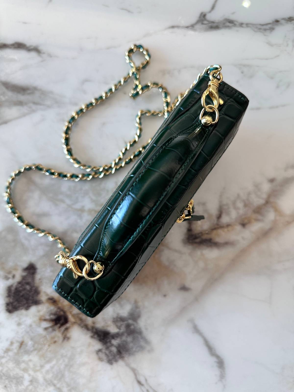 シャネル CHANEL マトラッセ キャビアスキン バニティバッグ ブラック ゴールド金具 レディース - 画像 6