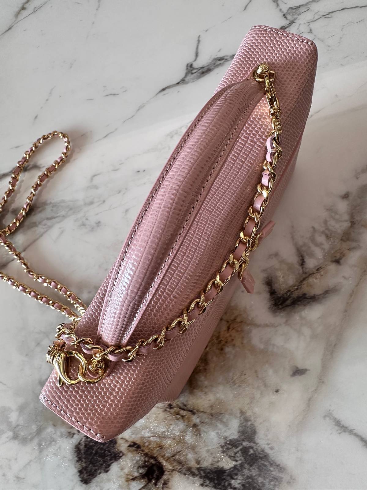 シャネル CHANEL マトラッセ チェーンショルダーバッグ キャビアスキン ゴールド金具 レディース - 画像 4