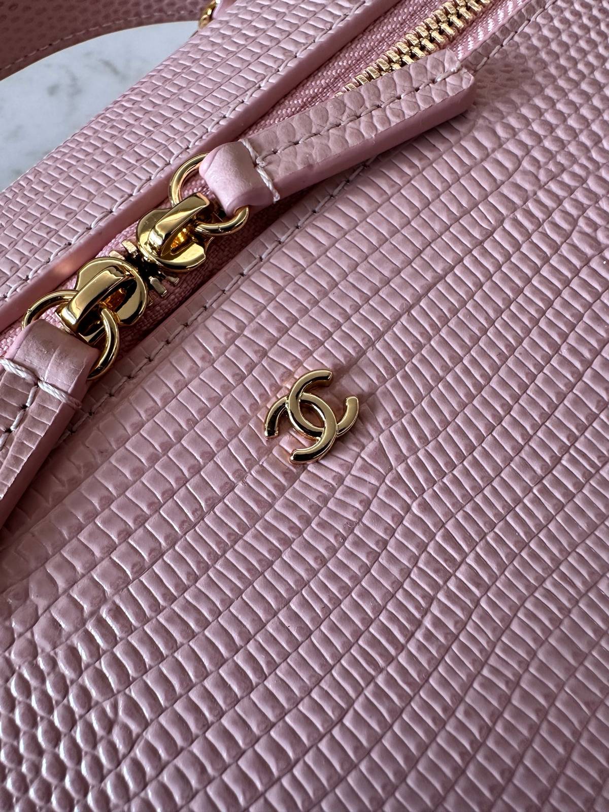 シャネル CHANEL マトラッセ チェーンショルダーバッグ キャビアスキン ゴールド金具 レディース - 画像 6
