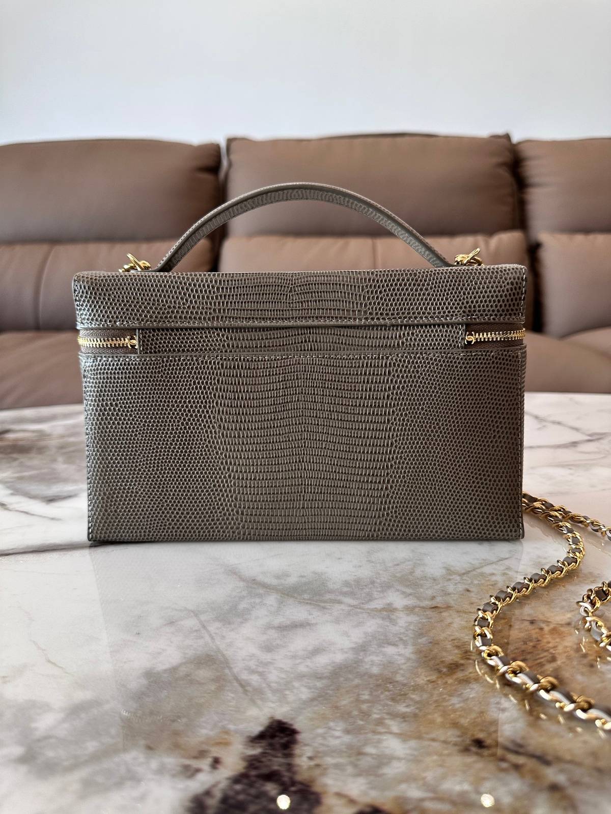 シャネル CHANEL マトラッセ チェーンショルダーバッグ キャビアスキン ゴールド金具 レディース - 画像 17