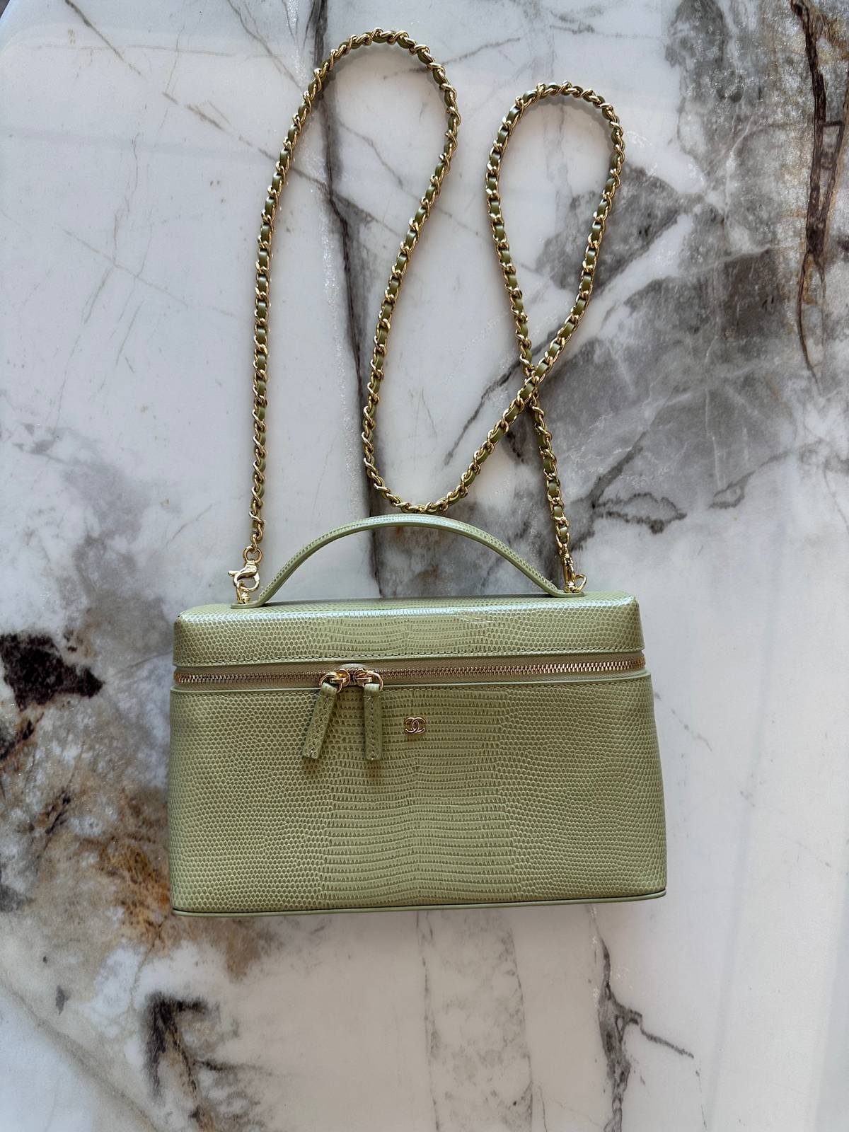 シャネル CHANEL マトラッセ キャビアスキン チェーンショルダーバッグ ブラック金具 レディース - 画像 3