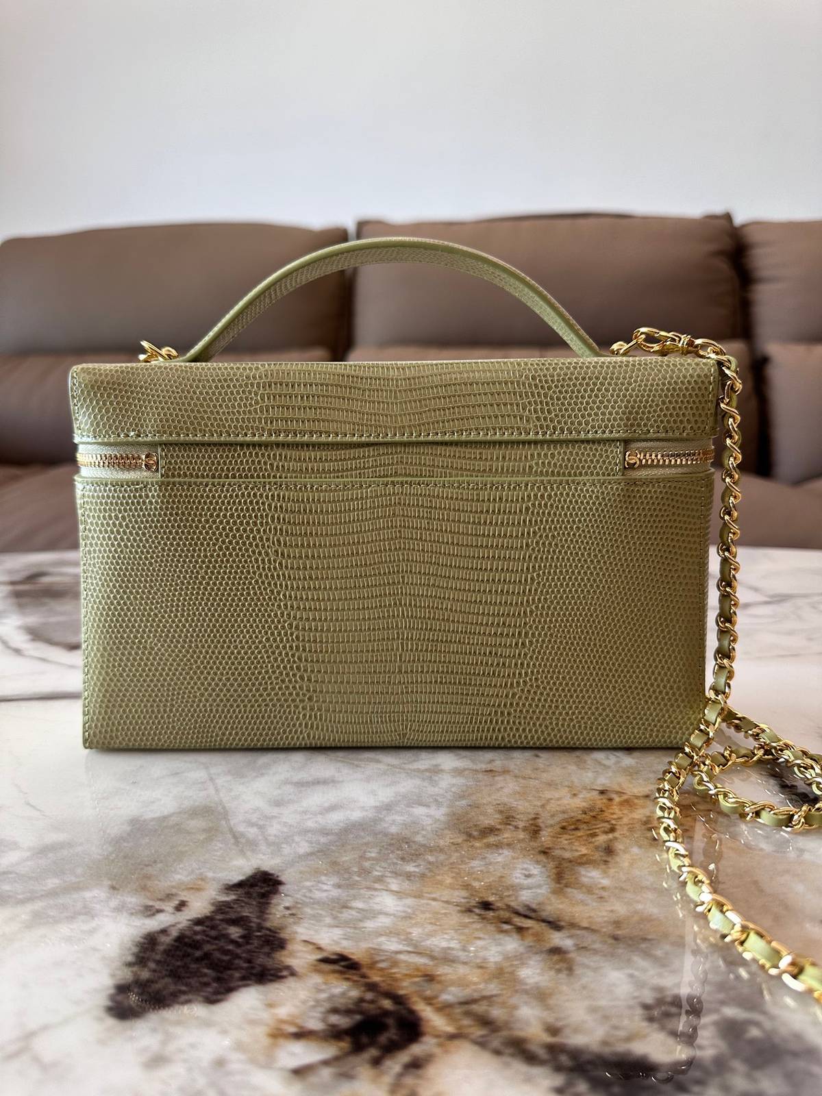 シャネル CHANEL マトラッセ キャビアスキン チェーンショルダーバッグ ブラック金具 レディース - 画像 8