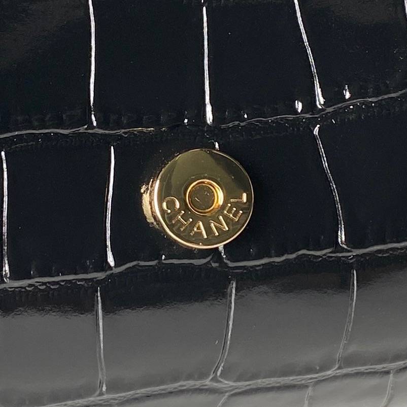 シャネル AS5294 キャビアスキン チェーンショルダーバッグ ゴールド金具 レディース - 画像 2
