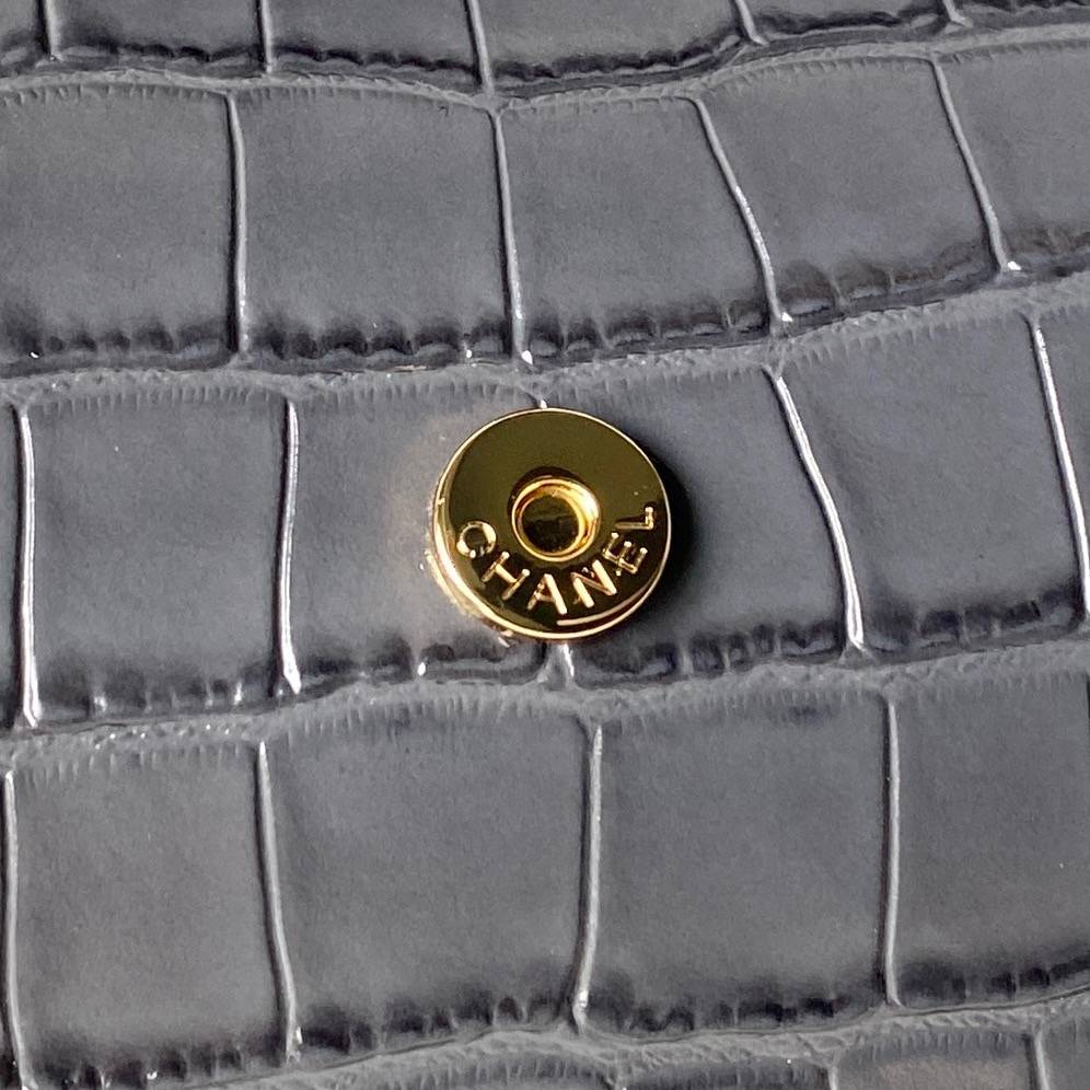 シャネル AS5294 キャビアスキン チェーンショルダーバッグ ゴールド金具 レディース - 画像 11