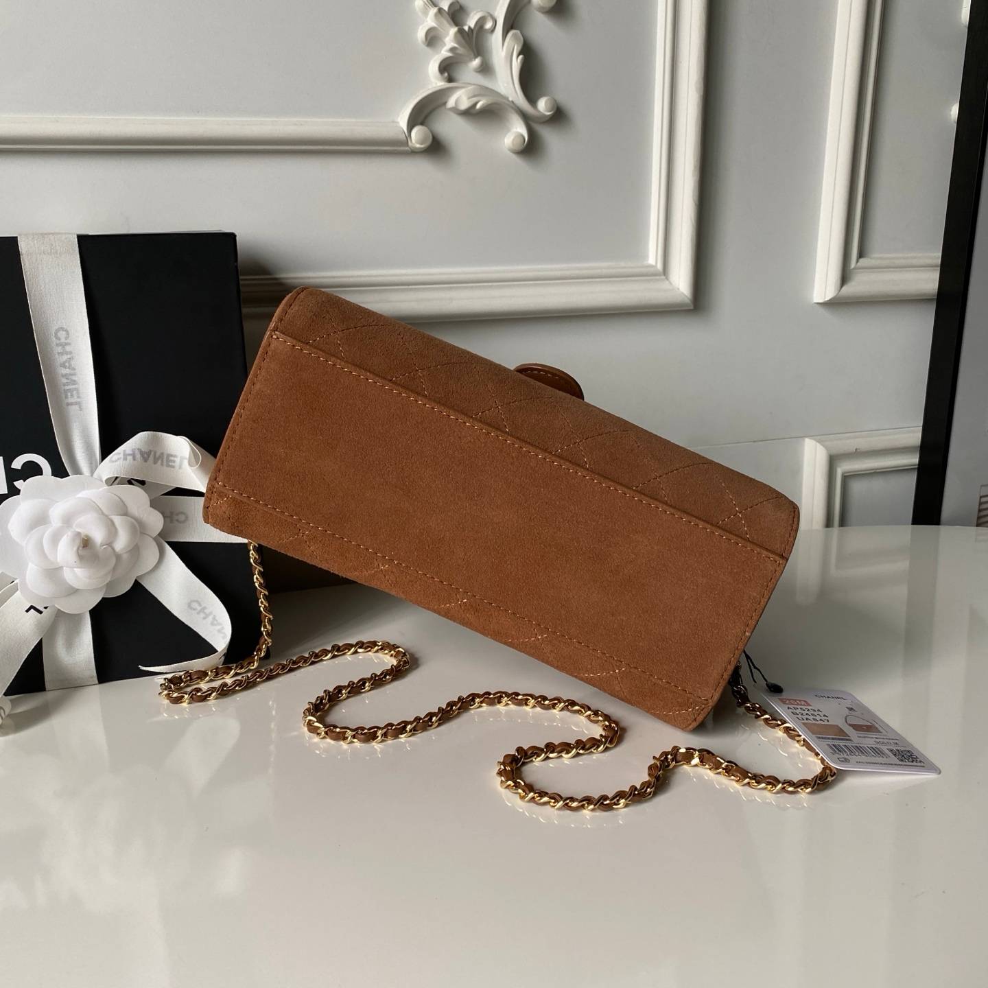 シャネル CHANEL マトラッセ キャビアスキン チェーンショルダーバッグ ゴールド金具 レディース - 画像 6