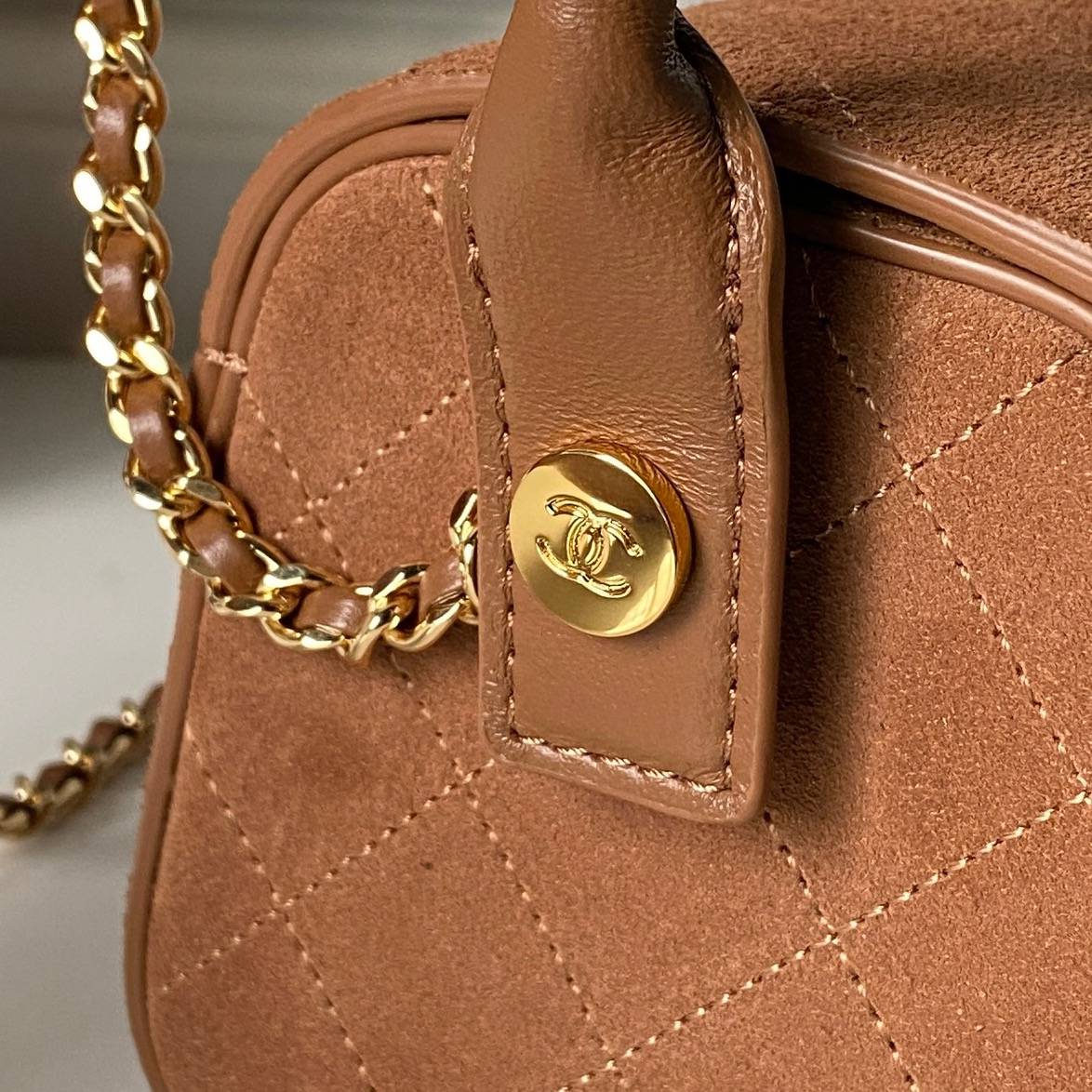 シャネル CHANEL マトラッセ キャビアスキン チェーンショルダーバッグ ゴールド金具 レディース - 画像 7