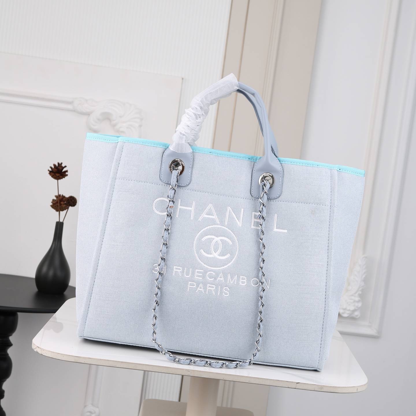 シャネル CHANEL キャビアスキン マトラッセ チェーンショルダーバッグ ブラック ホワイト ベージュ ピンク レッ - 画像 19