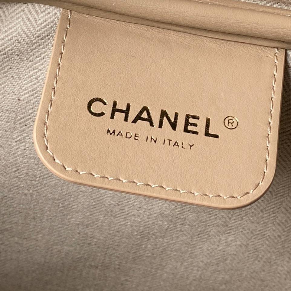 シャネル CHANEL 6580 マトラッセ ラムスキン ハンドバッグ ゴールド金具 レザー編み込みチェーン フラップバ - 画像 3