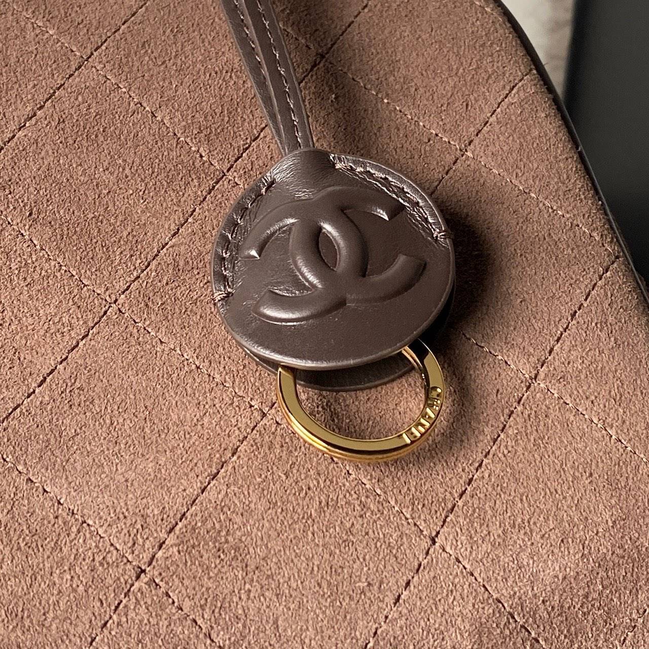 シャネル CHANEL 6580 マトラッセ ラムスキン ハンドバッグ ゴールド金具 レザー編み込みチェーン フラップバ - 画像 7