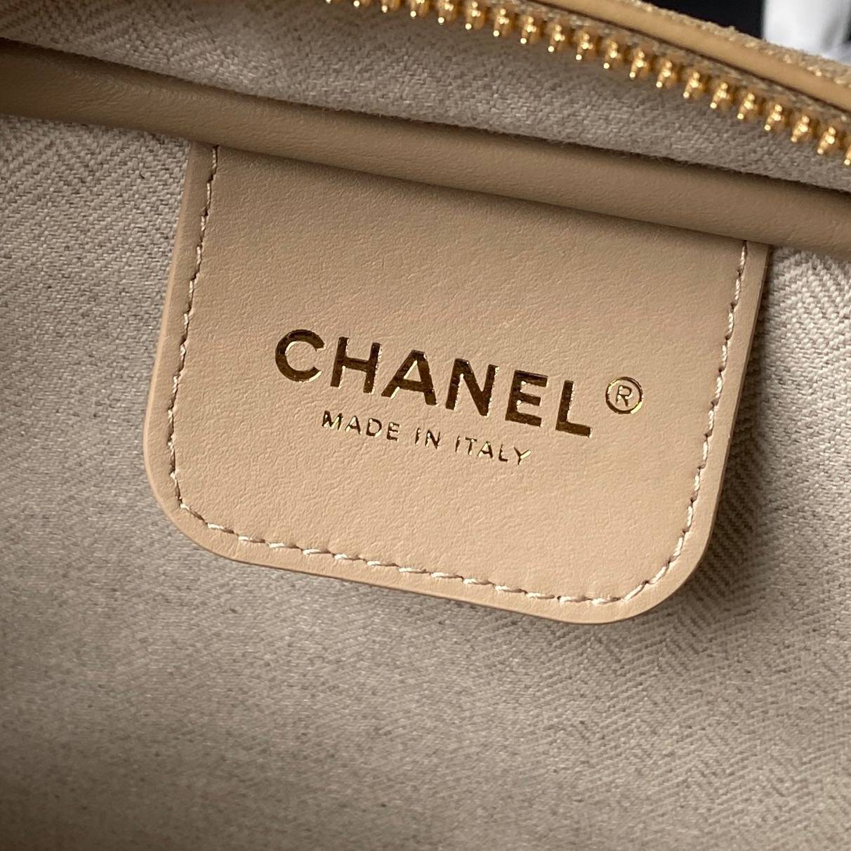 シャネル CHANEL 6580 マトラッセ ラムスキン ハンドバッグ ゴールド金具 レザー編み込みチェーン フラップバ - 画像 12