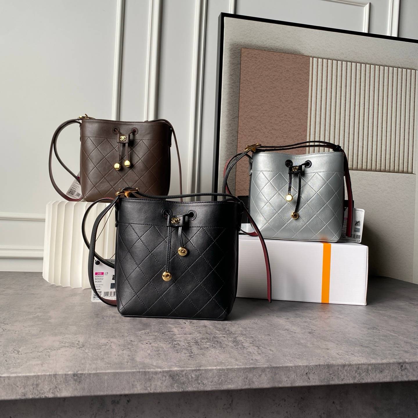 シャネル CHANEL マトラッセ チェーンショルダーバッグ キャビアスキン ブラック ゴールド金具 レディース