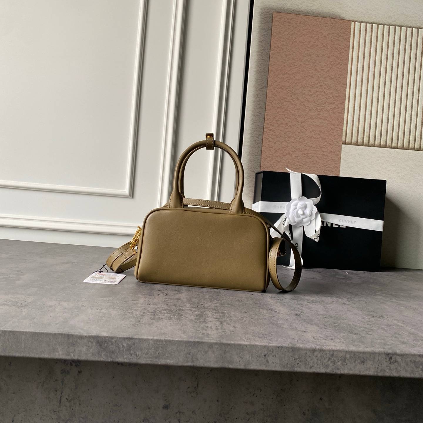 シャネル CHANEL マトラッセ ミニバッグ ラムスキン ゴールド金具 フラップバッグ ショルダーバッグ レディース - 画像 9